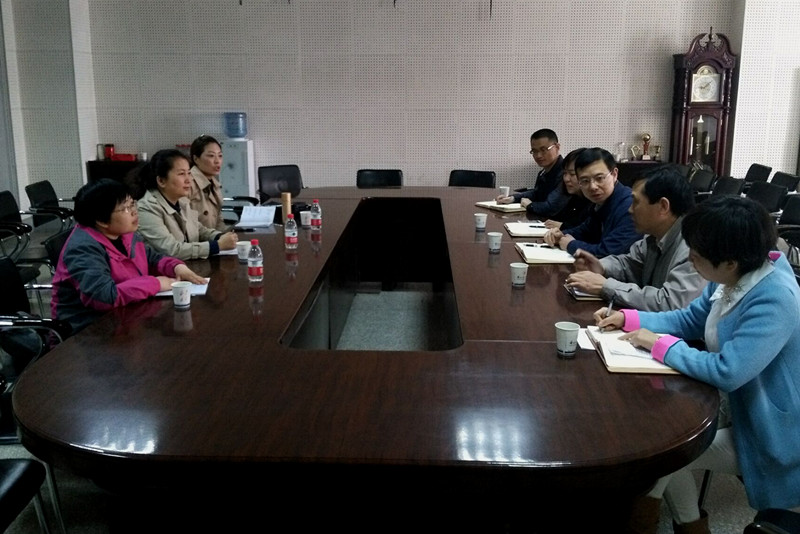            陇南师范高等专科学校外语系来我院调研 