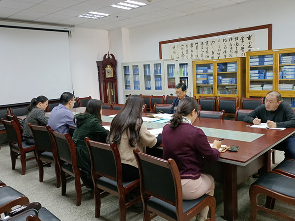 校领导到外国语学院调研指导工作